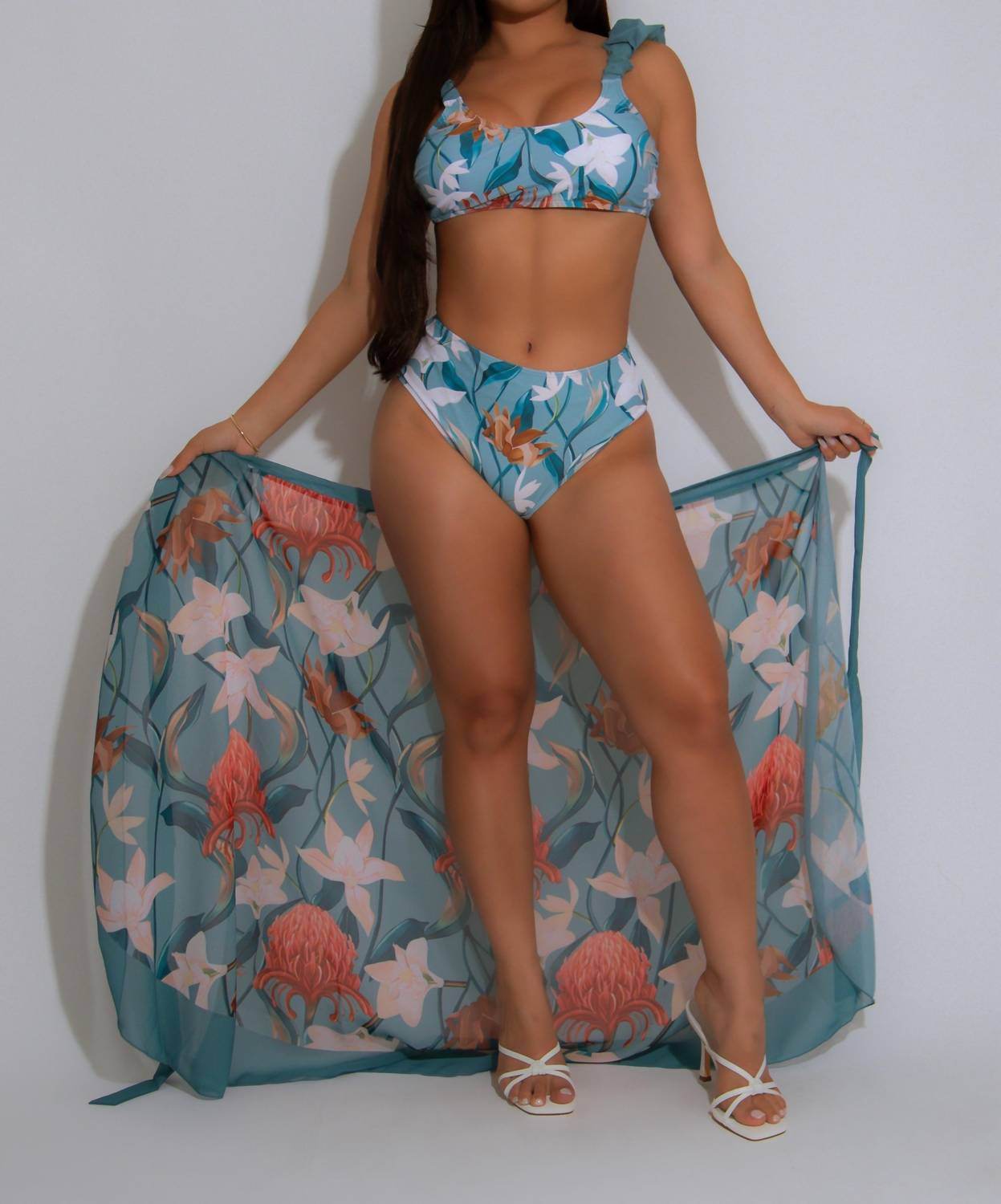 Diva - Island Bloom Floral Bikini Set - Rack Hunt -