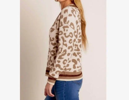 Funkitribe - Animal Print Light Knit Winter Sweater - Rack Hunt