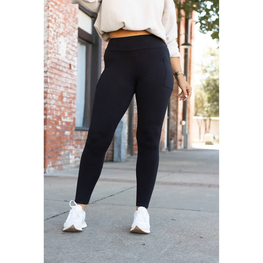 Full-length Leggings With Pocket
