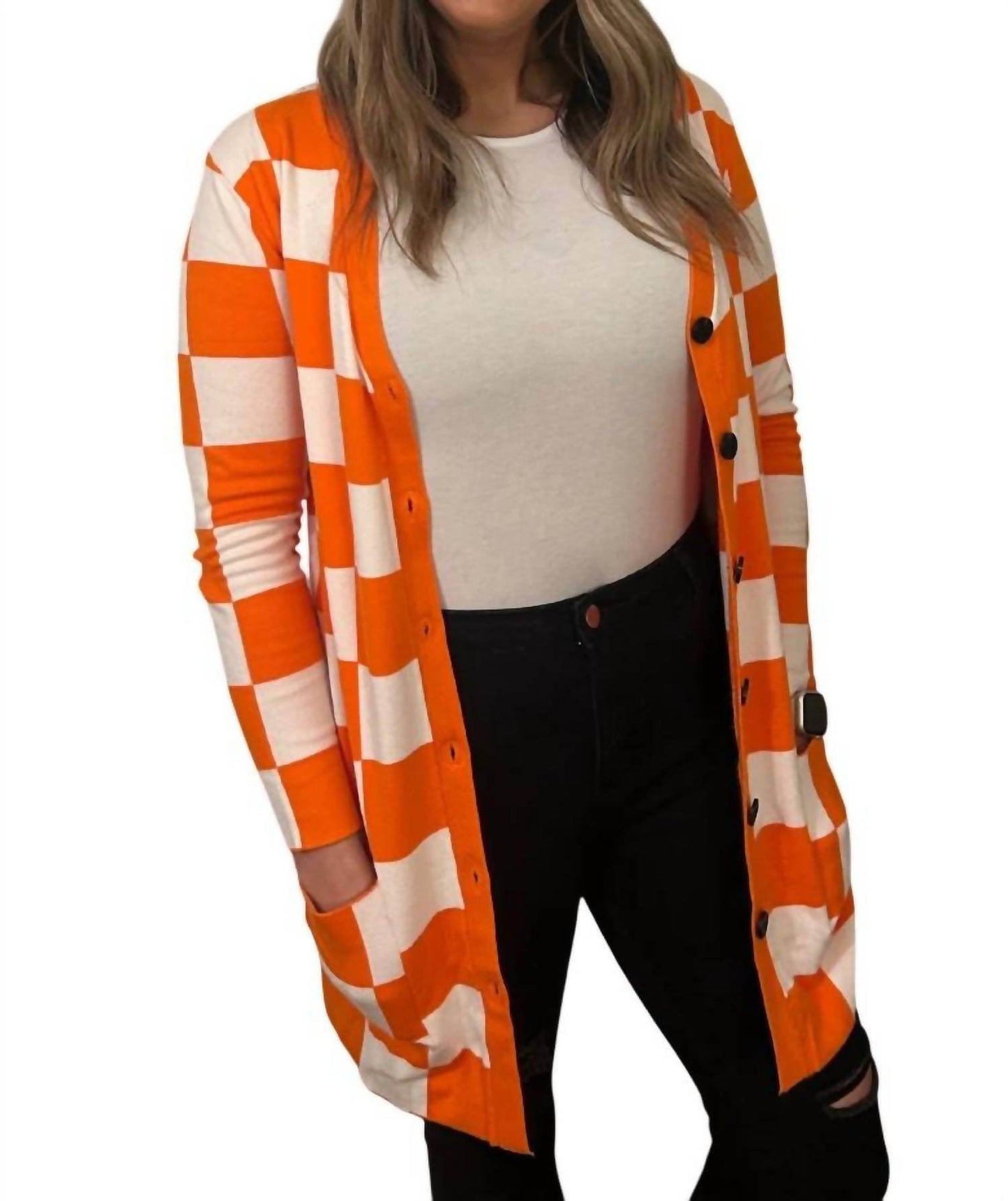 Tennessee & Co. - Check Me Out Cardigan - Rack Hunt
