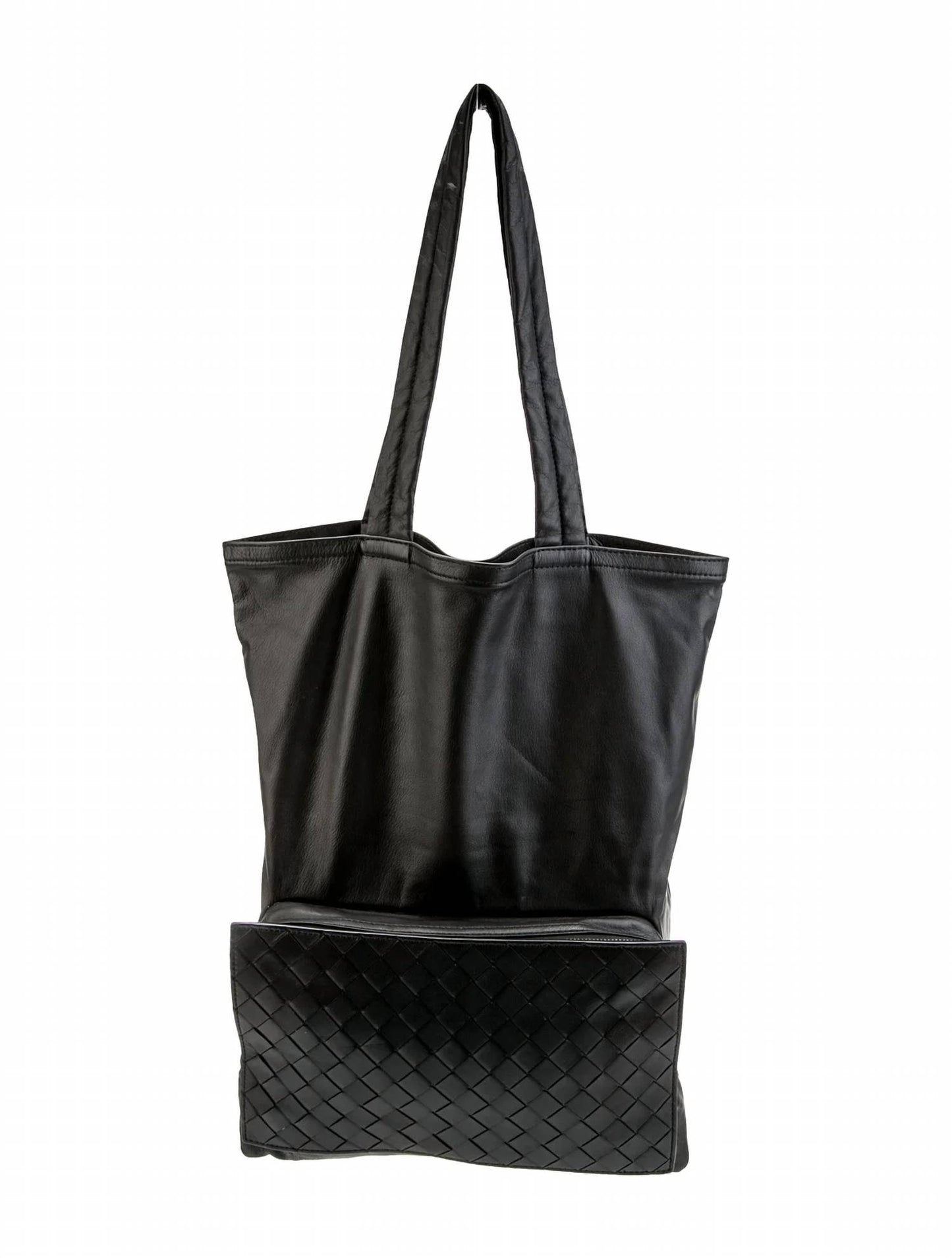 Unisex Leather Tote Bag