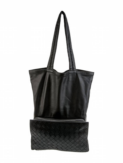 Unisex Leather Tote Bag