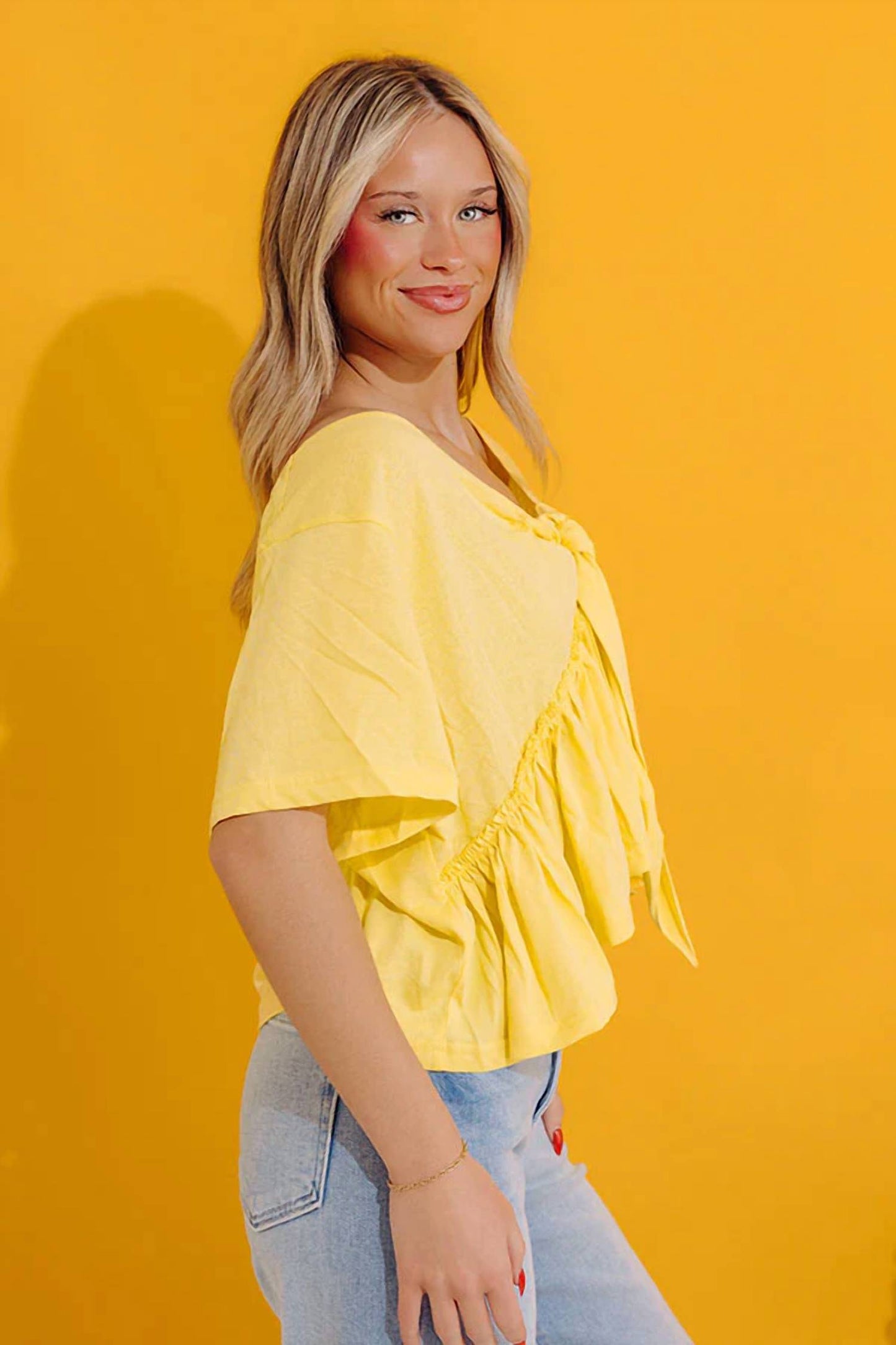 Sweet On Me Front Tie Top