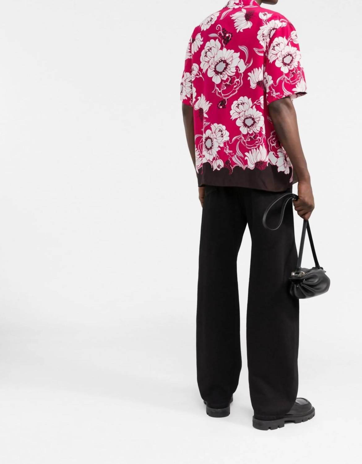 Valentino - Floral Print Short Sleeved Shirt - Rack Hunt