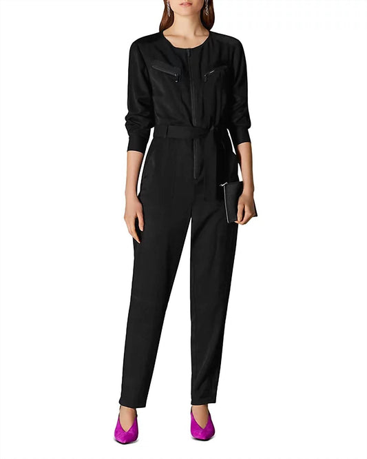 Karen Millen - Zip Pocket Utility Jumpsuit - Rack Hunt -