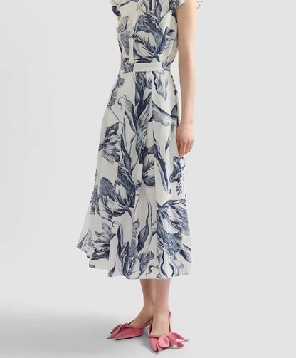 Floral Print Sleeveless Top