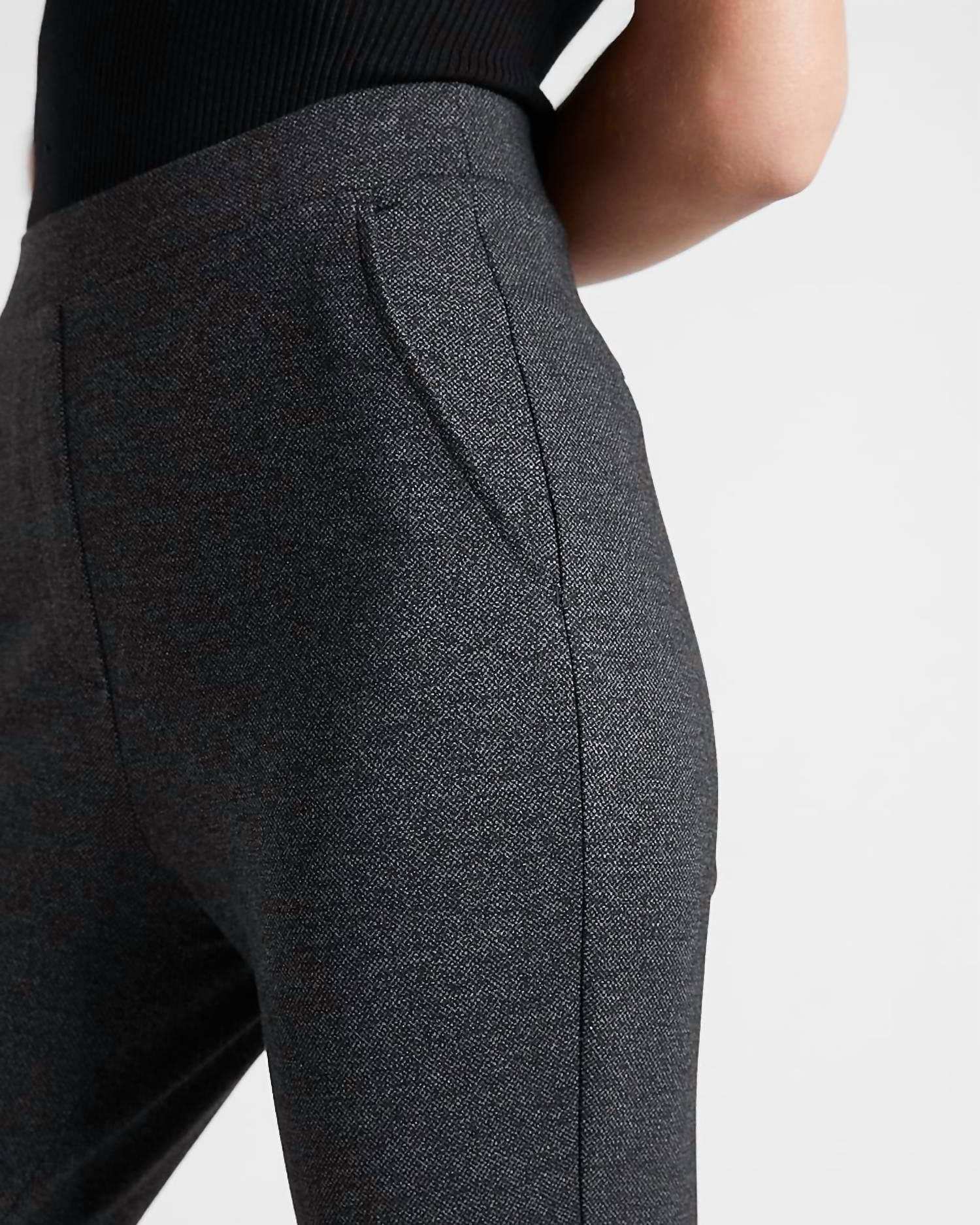 Express - Curvy High Waisted Ponte Tweed Leggings - Rack Hunt