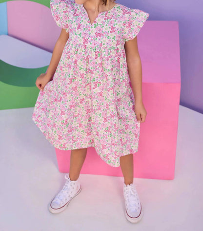 Girls Bloomsbury Blossoms Positano Dress