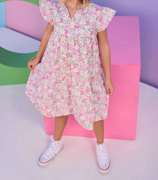 Girls Bloomsbury Blossoms Positano Dress