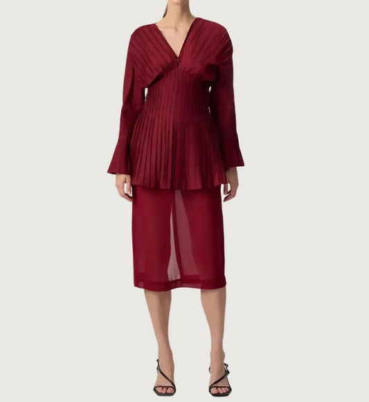 Touche Prive - Rachel Pleated Tunic Top - Rack Hunt