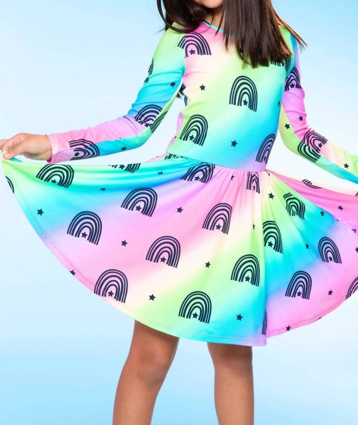 Star Simply Soft Long Sleeve Be Happy Dress