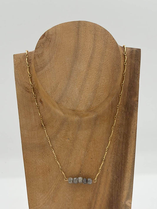 Blue Copper - Women's Corundum Necklace - Rack Hunt -