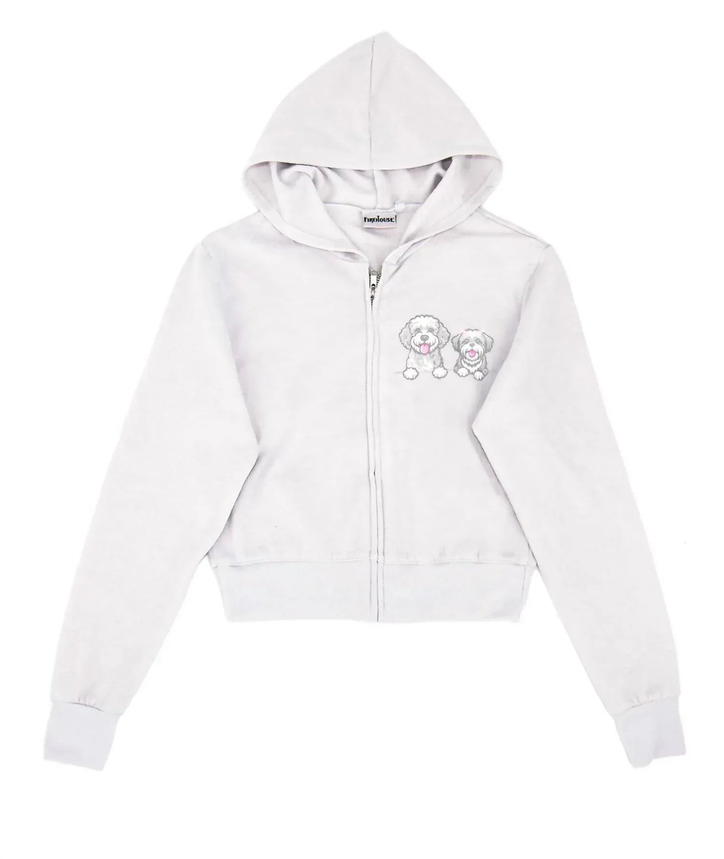 Firehouse - Girls Pup Party Zip Hoodie - Rack Hunt