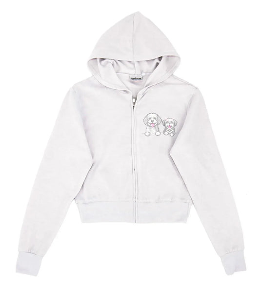 Firehouse - Girls Pup Party Zip Hoodie - Rack Hunt