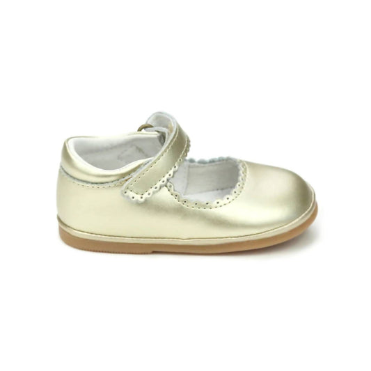 Girl's Cara Scalloped Mary Jane Shoes - Baby