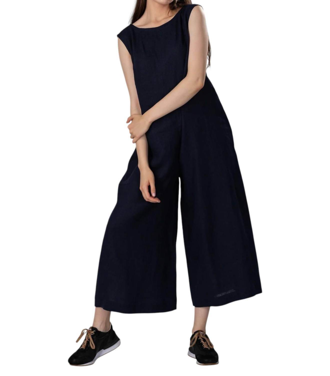 Knotium - Free Oversized Linen Jumpsuit - Rack Hunt -