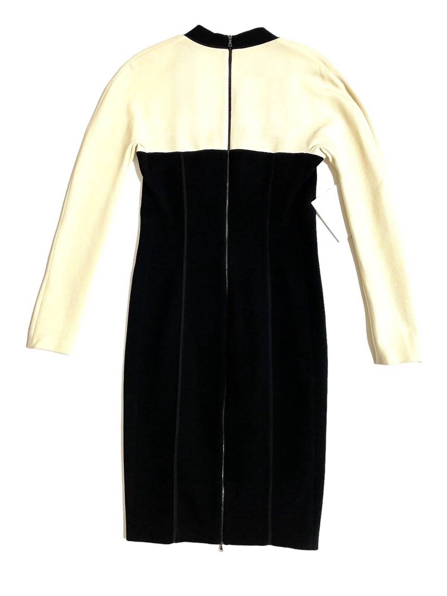 Narciso Rodriguez - Pencil Bodycon Wool Silk Midi Dress - Rack Hunt -