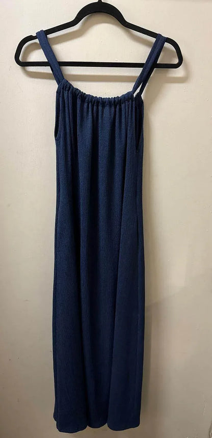Astrologie - Women's Crinkle Tie Back Midi Dress - Rack Hunt