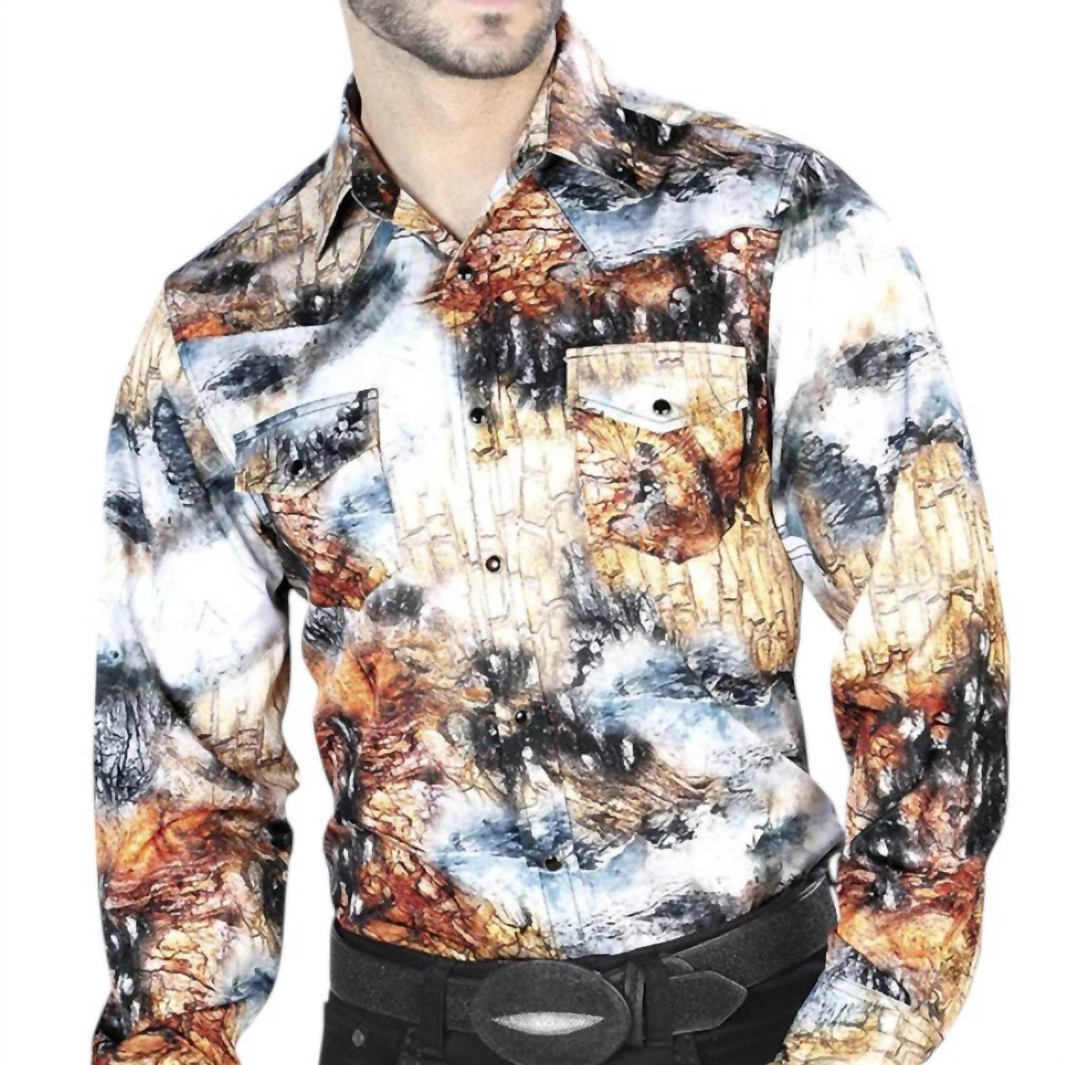 El Señor De Los Cielos - Casual Long Sleeve Shirt - Rack Hunt -