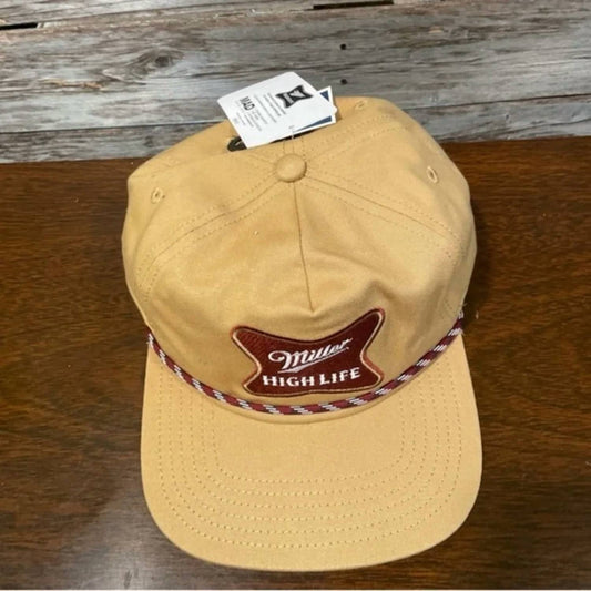 Women's Miller High Life Vintage Style Rope Snapback Trucker Hat
