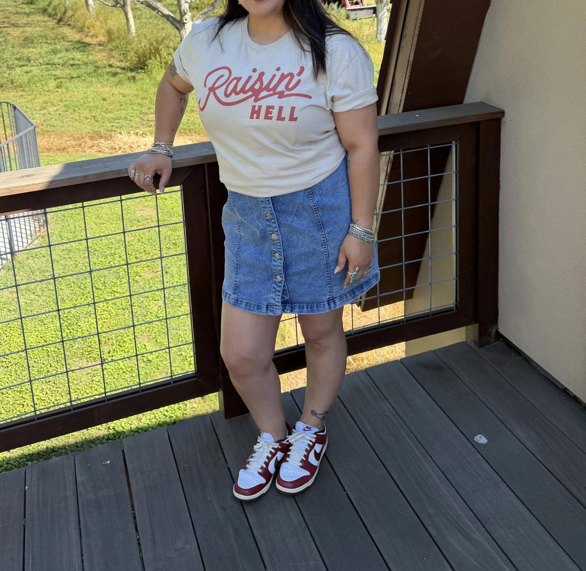 Graphic Raisin' Hell Tee