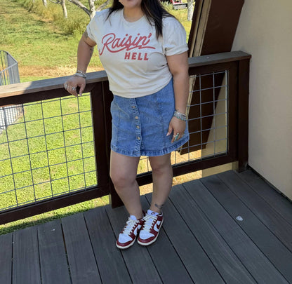 Graphic Raisin' Hell Tee