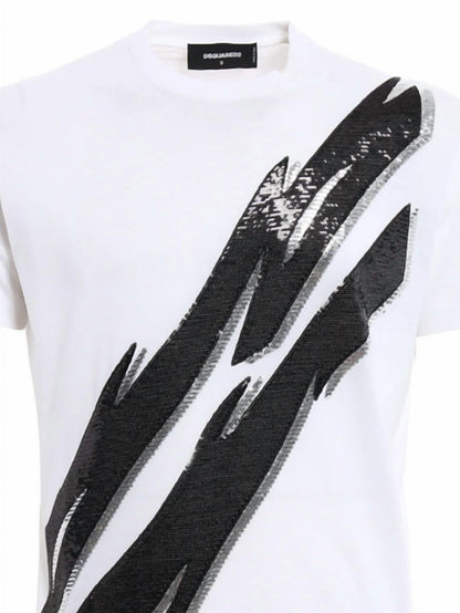 Women's Sequined Embroidered T-shirt