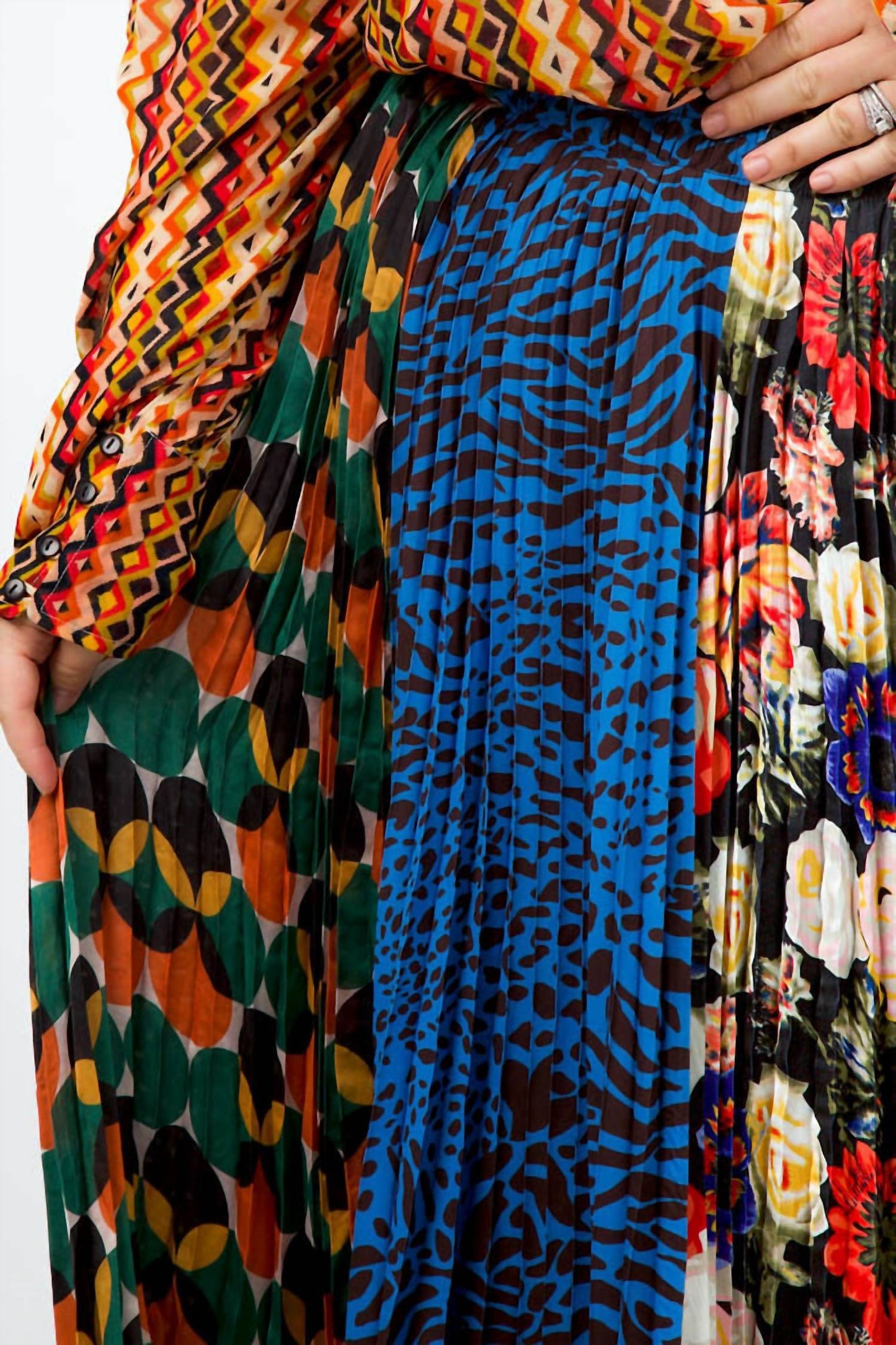 Women's Maxi Printed Skirt