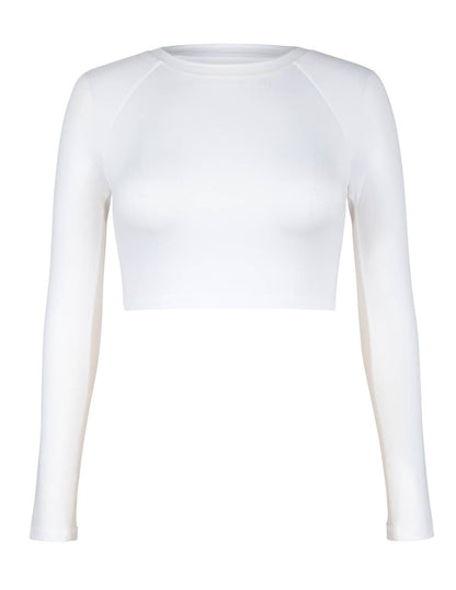 Women's Sasha Crop Top With Mesh Inserts