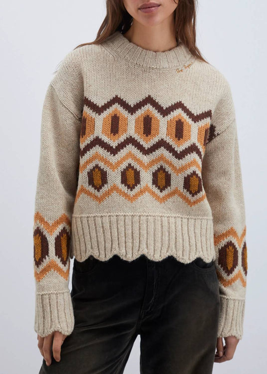 Argyle Wool Sweater