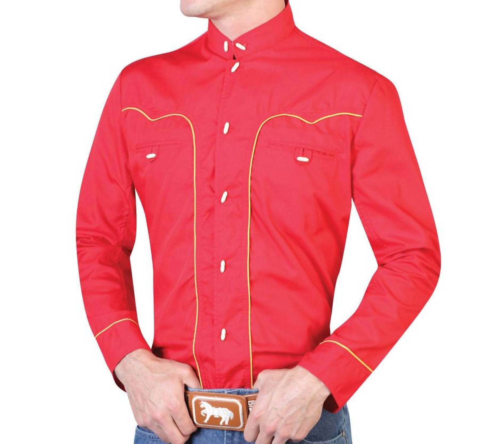 El Señor De Los Cielos - Charro Long Sleeve Shirt - Rack Hunt
