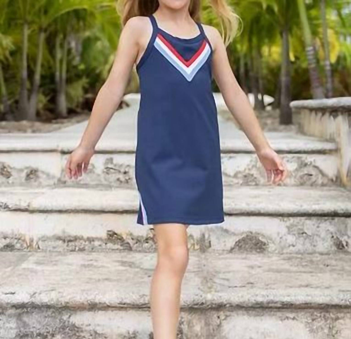 Girl's Prepletic Little Miss Tennis Dress