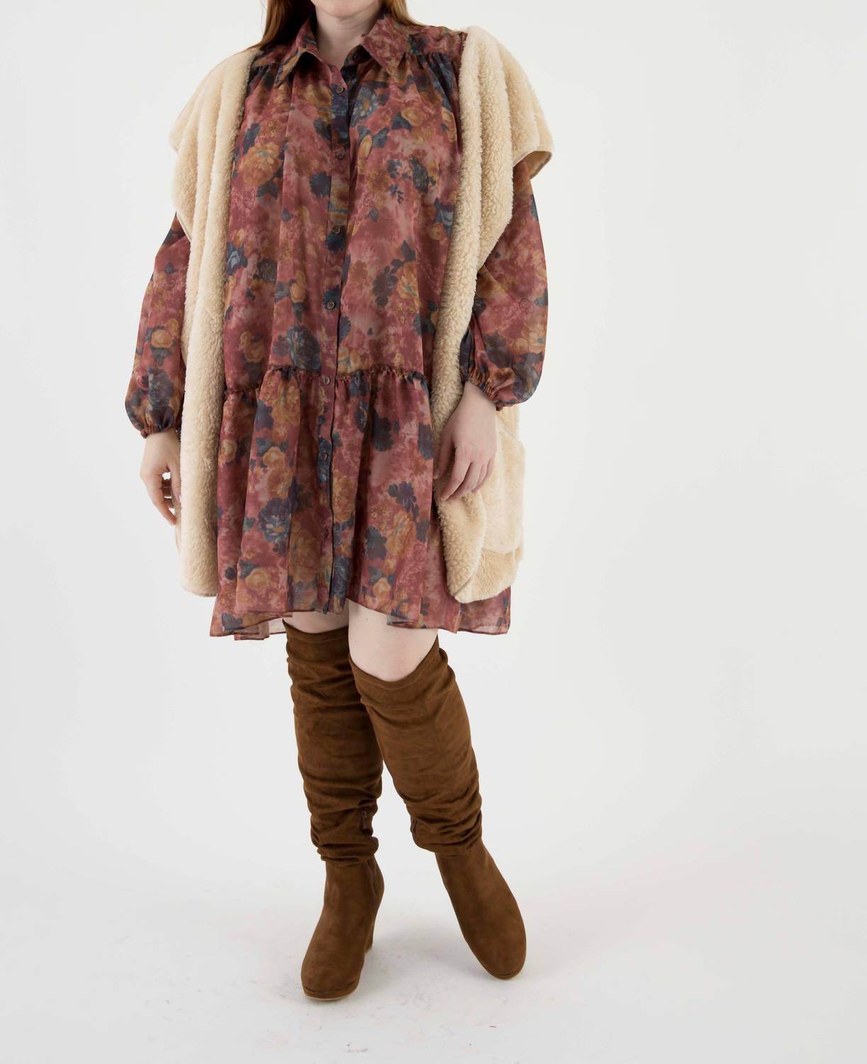 Sante Grace - Sarah Cotton Voile Tunic Dress - Rack Hunt -