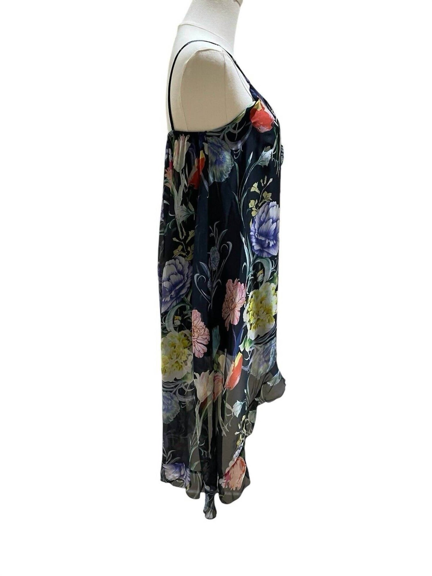 Lola Made in Italy - Women's Floral Print High Low Tunic Top - Rack Hunt