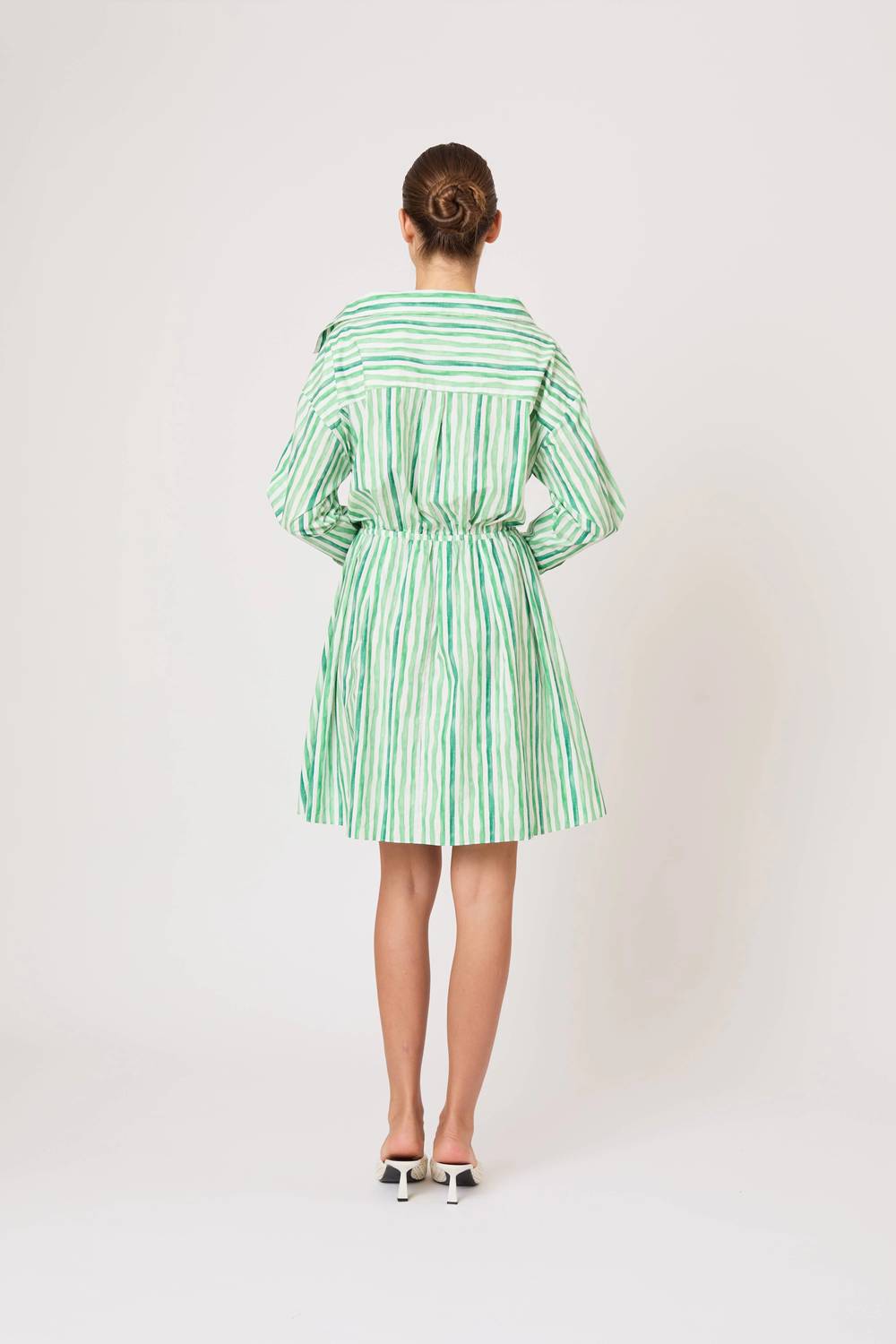 Falling Off The Shoulder Mini Dress
