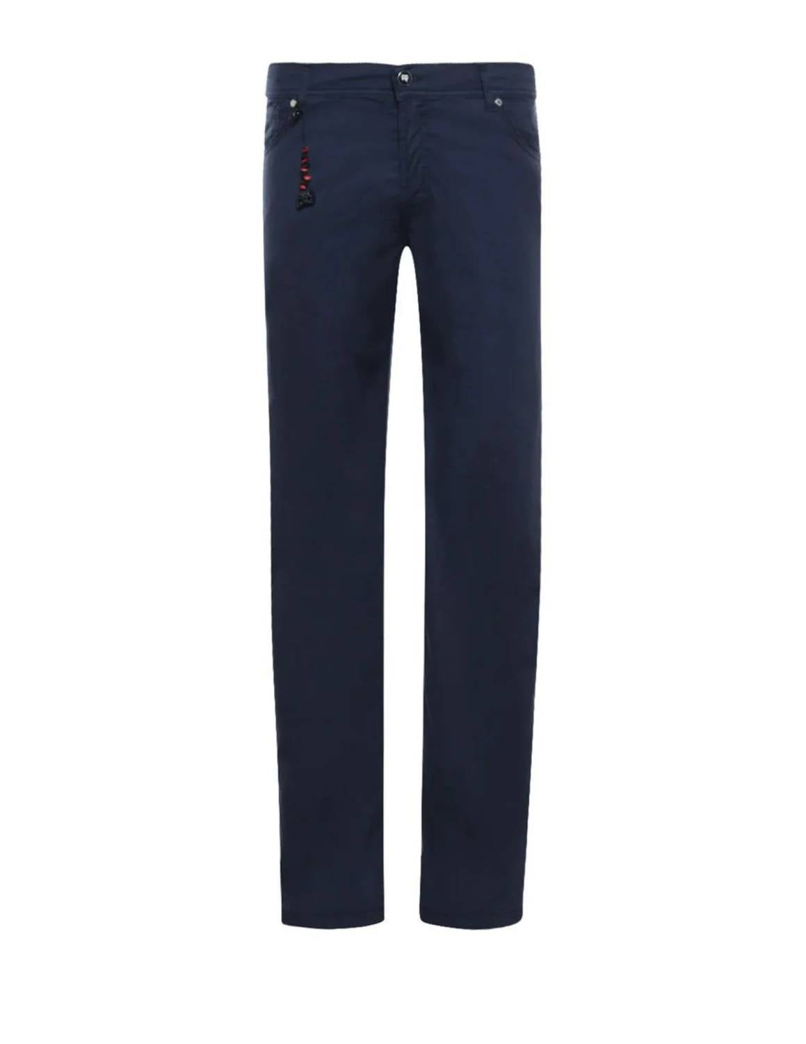 Men's Five Pocket Cotton Silk Pant