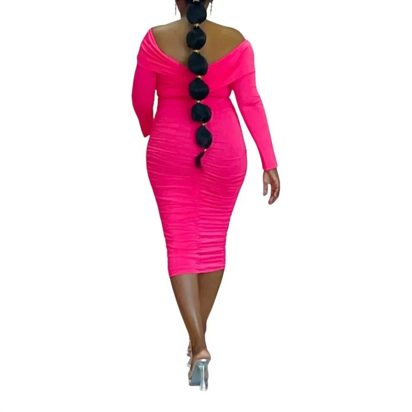 GIBIU - Off Shoulder Band Dress - Plus - Rack Hunt