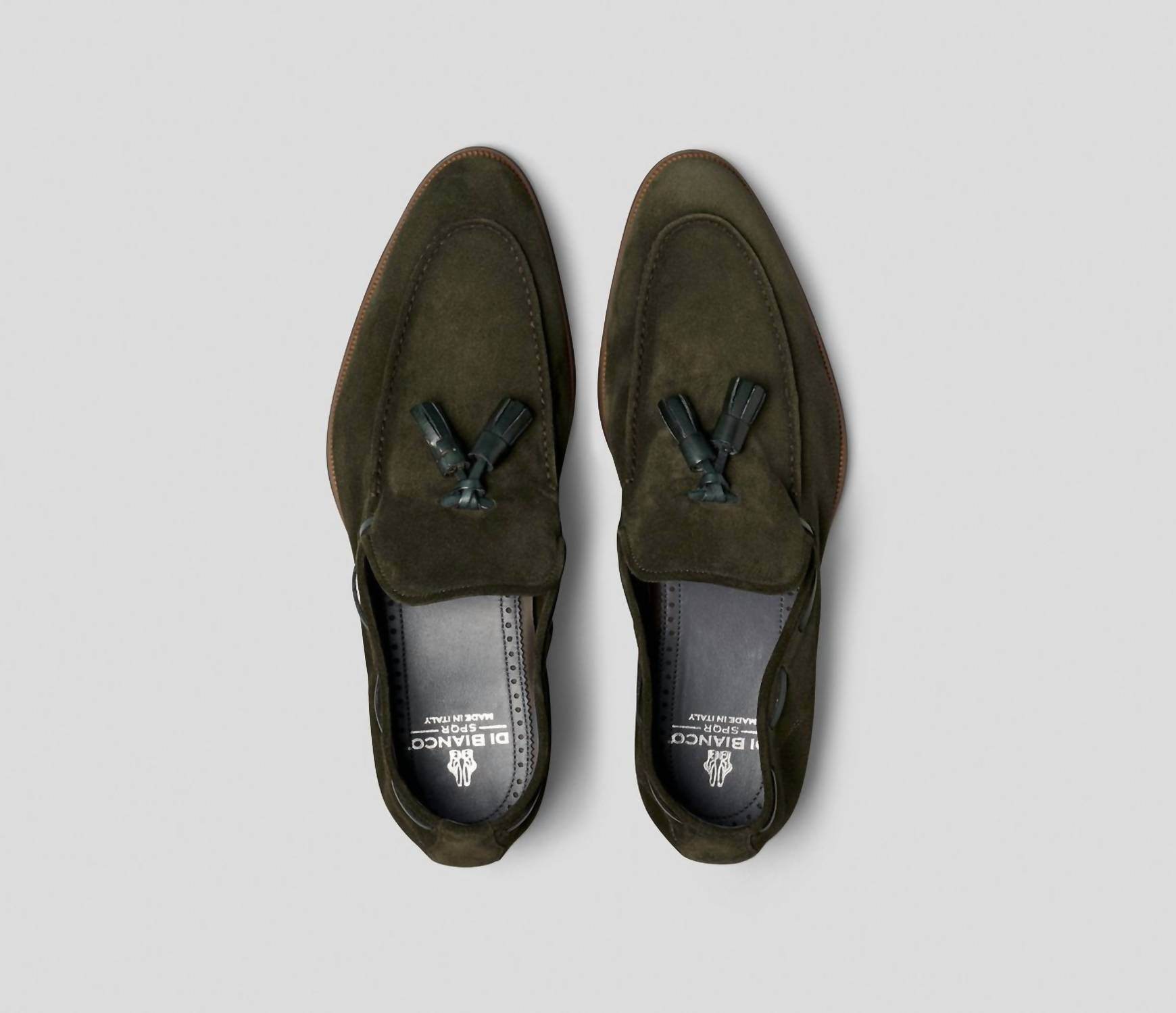 Scarpe di Bianco - Men's Napoli Suede Loafer - Rack Hunt