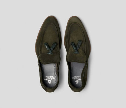 Scarpe di Bianco - Men's Napoli Suede Loafer - Rack Hunt