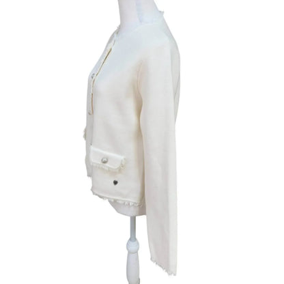 Miss Carla - Women's Fringe Edge Cardigan Jacket - Rack Hunt