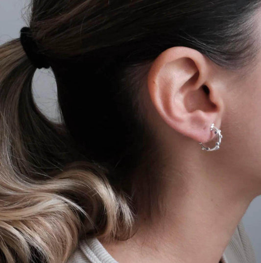 Daniela Salcedo - Women's Trufa Rainbow Hoop Earrings - Rack Hunt -