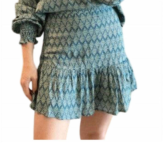 Osamore - Printed Mini Skirt - Rack Hunt -