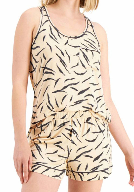 Sleepwear Tank & Shorts Pajama Set