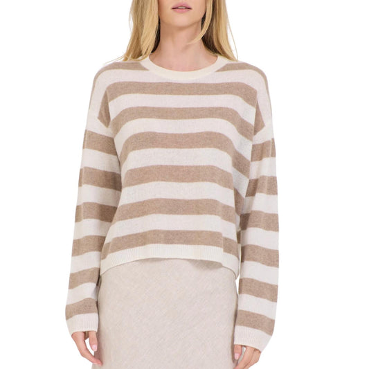 Sloane Cashmere Boxy Pullover Top