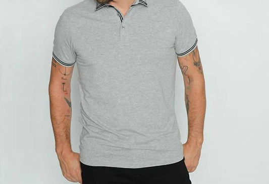Slim Fit Polo With Trim