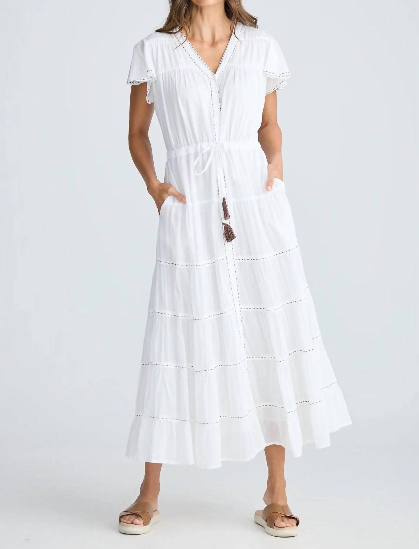 Delilah V-neck Dress