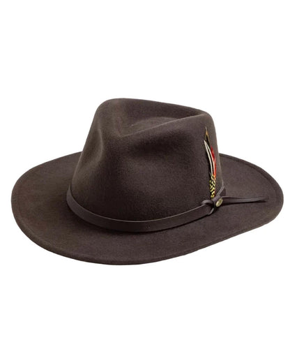 Men's Crushable Felt Outback Hat