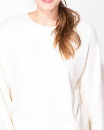 Rib Knit Snuggly Pullover Top