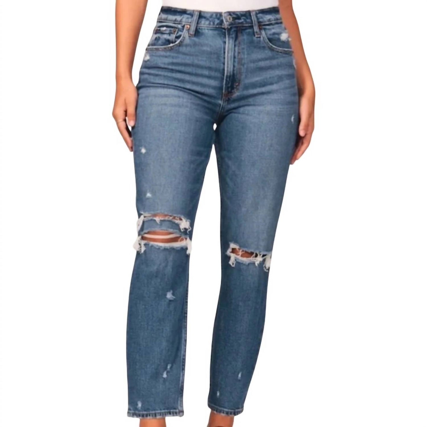 High Rise Mom Jeans