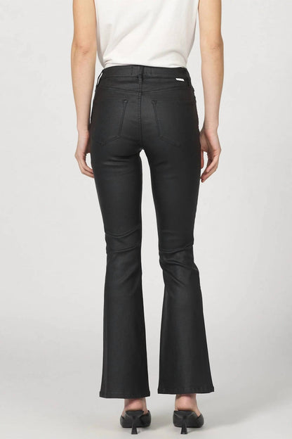 Jaxtyn Coated Bootcut Pants